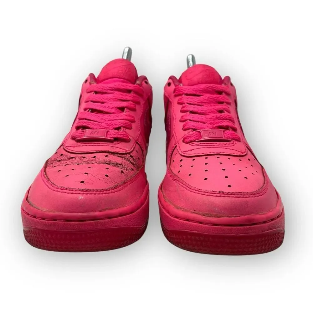 Nike Air Force 1 Gs Hyper Vivid Hot Pink Youth Size 5.5 or Women’s 7 314219-602